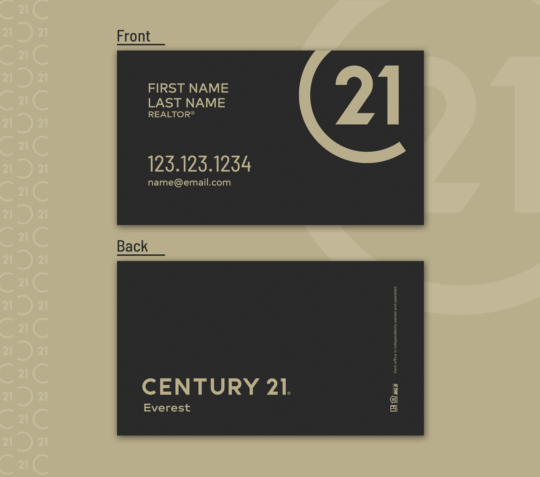 C21CardTemplateUtahHorizontal1