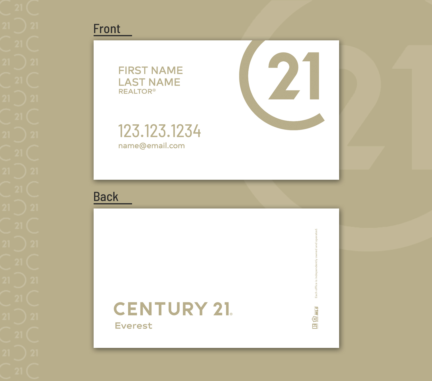 C21CardTemplateUtahHorizontal4