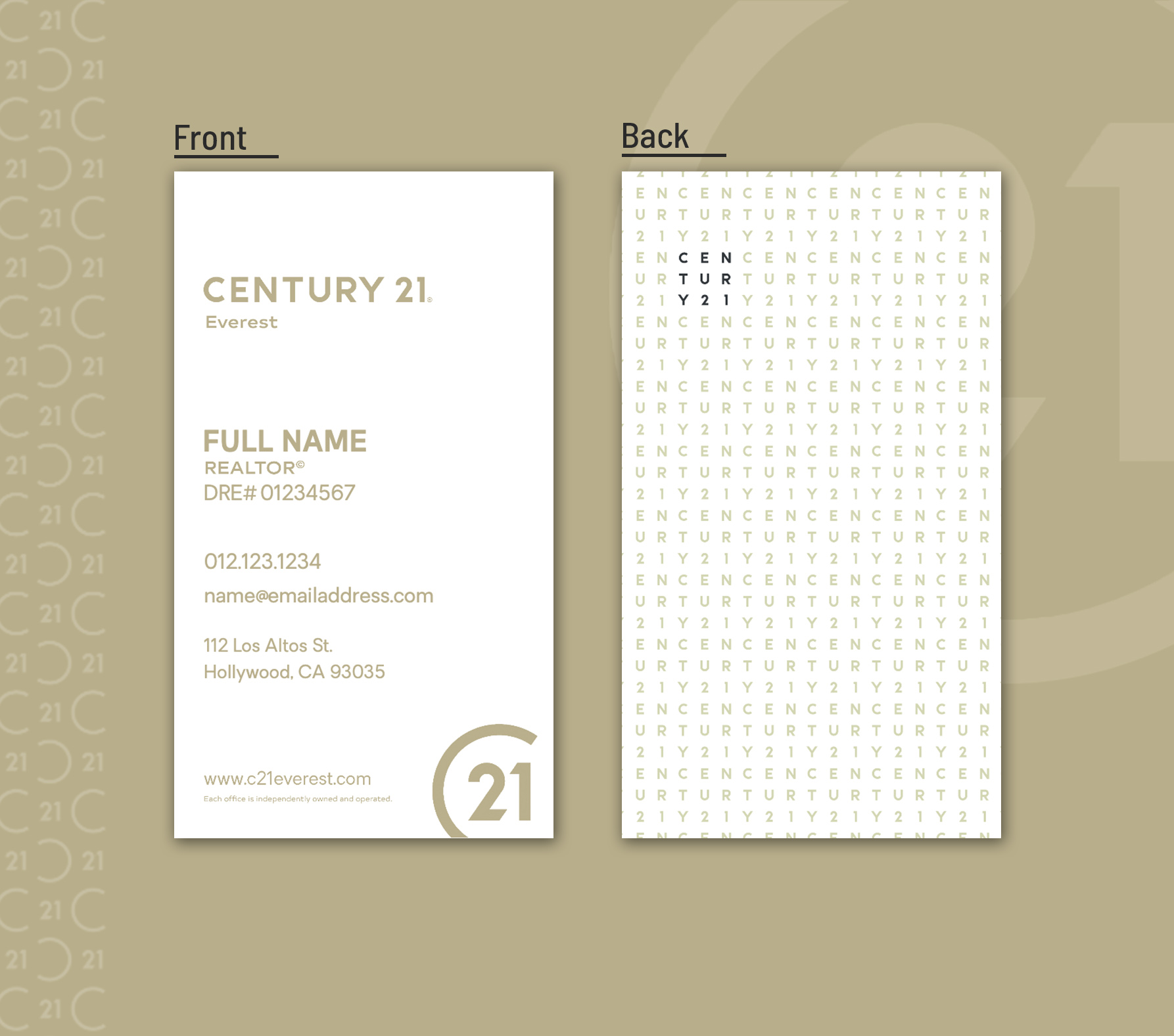 C21CardTemplateHollywood5